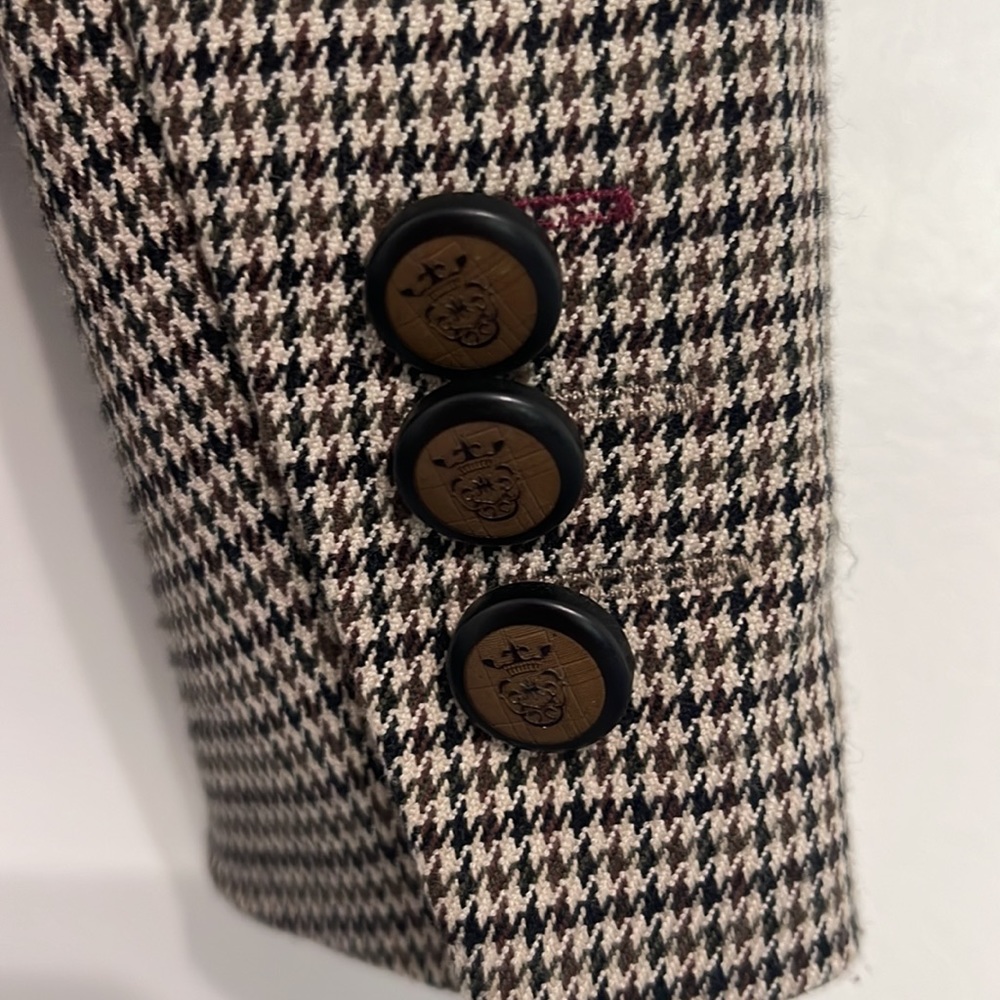 Nwt The Savile Row Elbow Patch Blazer Size S - image 4